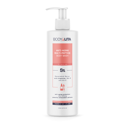BodyLita Multi-Peptide Body Wash with 5% Serum