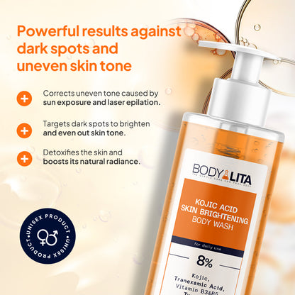 Kojic Acid Body Wash for Dark Spots