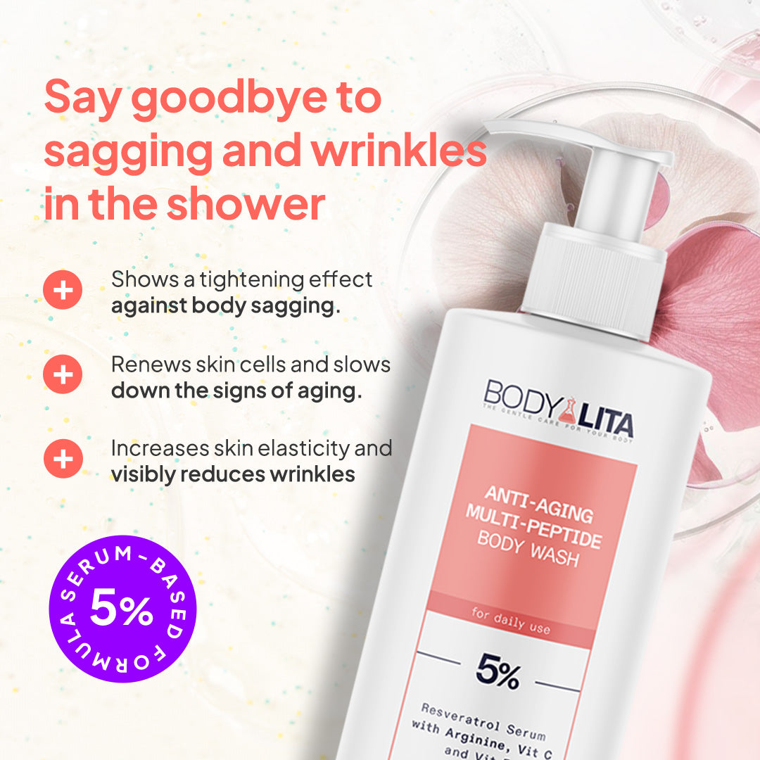 BodyLita Multi-Peptide Body Wash with 5% Serum