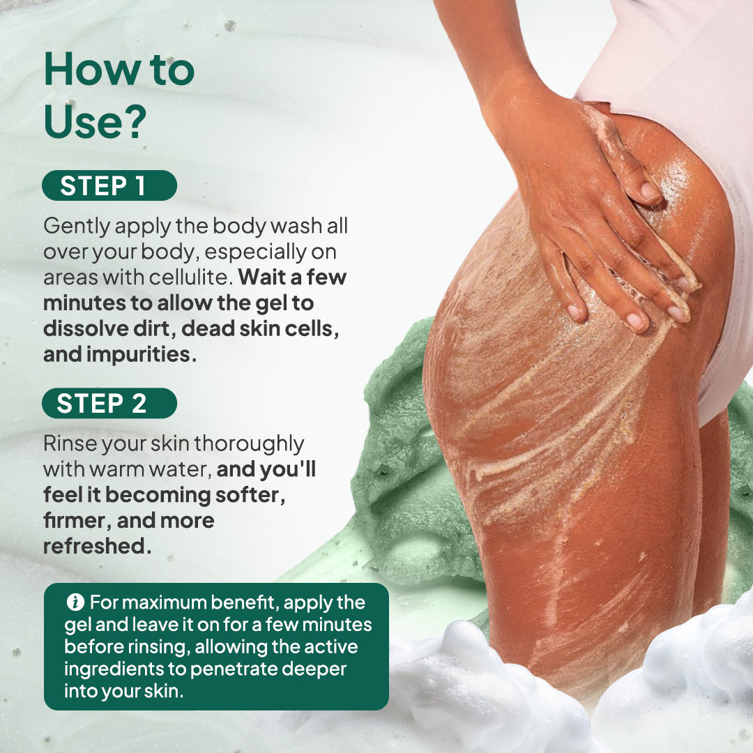 BodyLita Anti-Cellulite Body Wash with Boryeong Mineral Clay