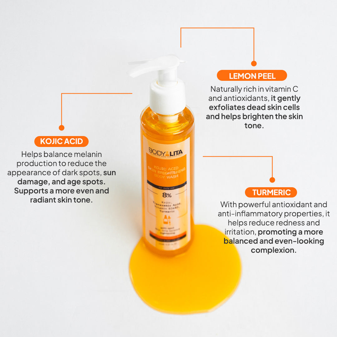 Kojic Acid Body Wash for Dark Spots