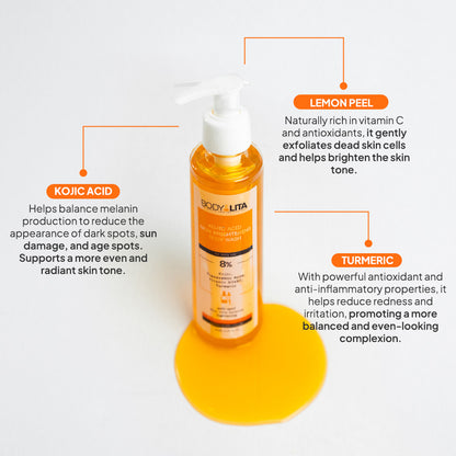 Kojic Acid Body Wash for Dark Spots
