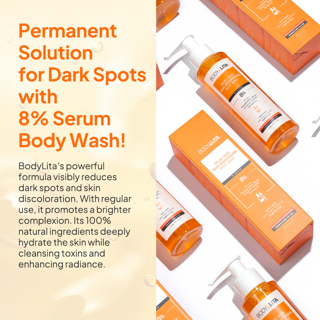 Kojic Acid Body Wash for Dark Spots